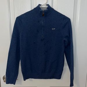 Boys vineyard vines 1/4 zip sweater pullover